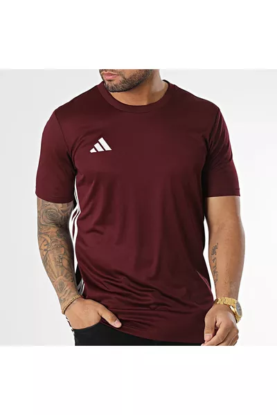 Мъжка тениска за тренировка, подходяща за ежедневно носене и спорт, удобна, права