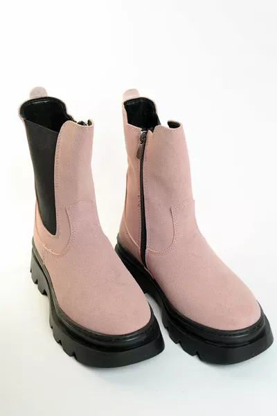 للجنسين دافئة اصطف مكتنزة عدم الانزلاق ومريحة وحيد الفتيات أحذية الشتاء أحذية الشتاء للأطفال