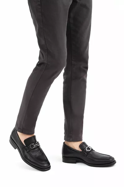 أحذية لوفر جلد طبيعي للرجال   Erk Ayk /