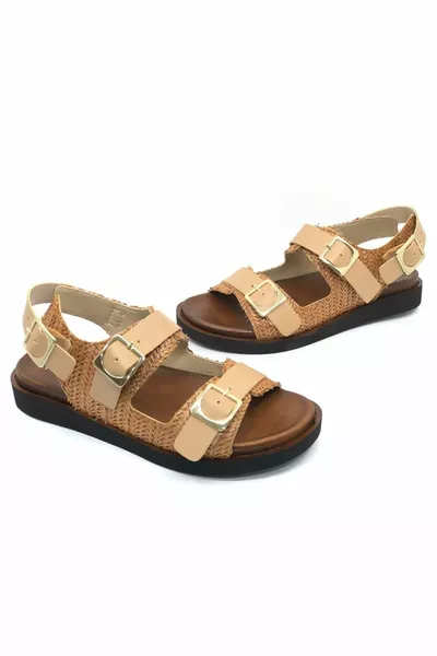 Feles Ортопедична подметка плетена дамски сандали TABA