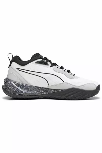 Мужская серая белая баскетбольная обувь Playmaker Pro 