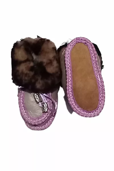 Juncture Baby Leather Stivaletti per neonati