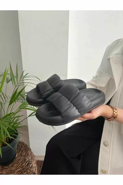 Leaf Anatomical Base Ultraleichte weiche und flexible rutschfeste Strandbad-Meerespantoffeln