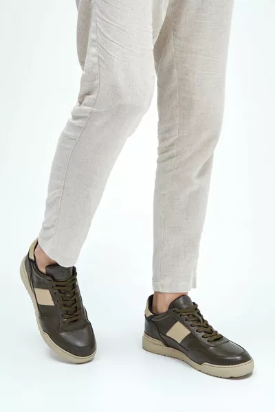 أحذية رياضية وأحذية رياضية من الجلد الطبيعي للرجال  -2 Erk Ayk 