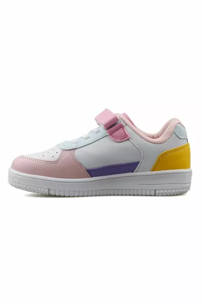 Cool Glaxy Abel Force Sneaker Kinder Sneakers WIT-ROZE