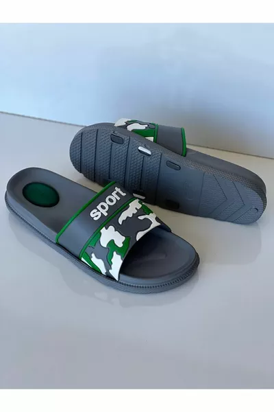 شباشب إيفا بيتش بول سي ديلي للرجال - منزل - حمام - نعل غير قابل للانزلاق - نعال