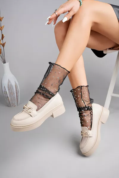 المرأة مشبك الجلد التبعي LOFFER