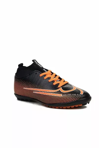 Super Mercury Cheville Col Roulé Chaussettes Herbe, Krokmou Plat, Astroturf, Chaussures De Football