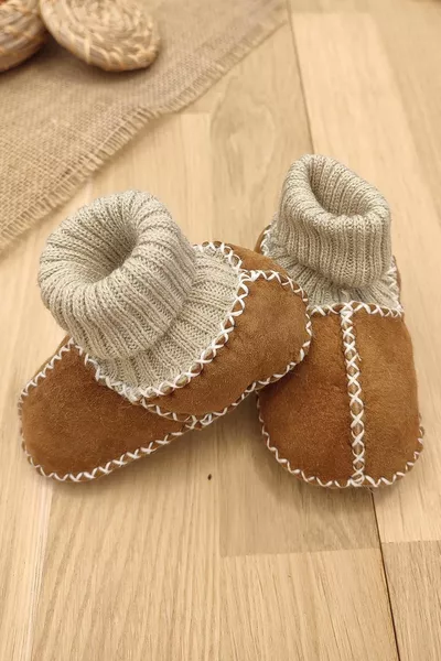 الجلود العضوية للجنسين جوارب الطفل الجوارب الصوفية الطبيعية للأطفال