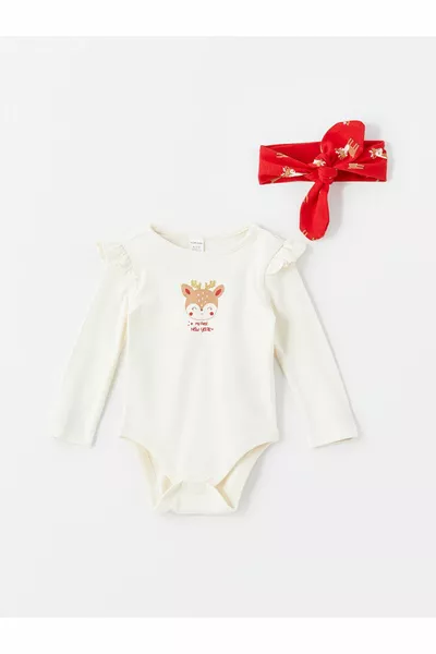 Lw - Printed Baby Girl Hospital Outlet Set