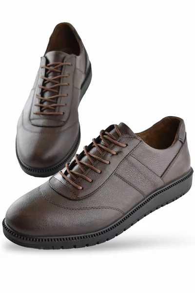  العظام نعل جلد طبيعي أحذية رجالية شتاء موسمي غير قابل للانزلاق نعل