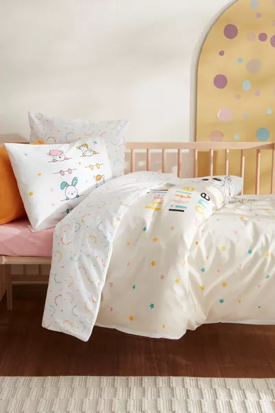 Little One % Cotton Baby Bedding Set