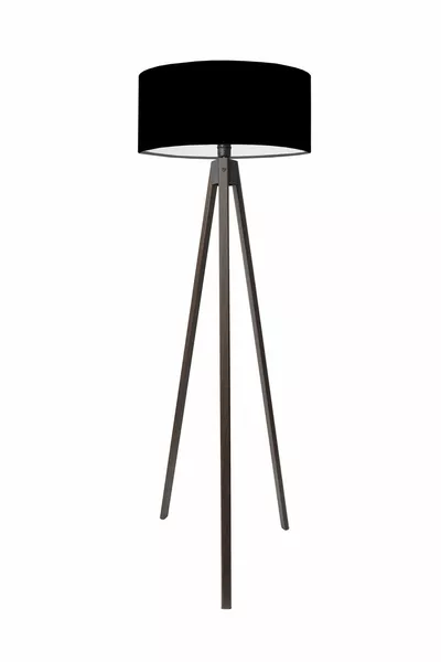 مصباح أرضي حامل ثلاثي الأرجل بلون عنبايي من هومينغ
