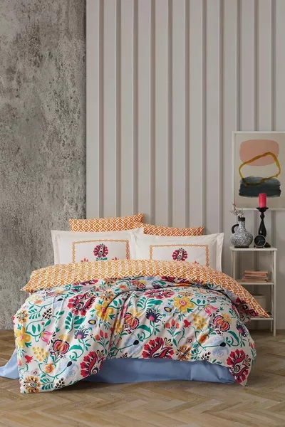 | Regina | % Katoen Tweepersoons Dekbedovertrek Set