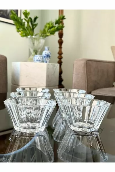 6-teilige Nude Reflection Serie Kristallglas-Schale, Servierschale, Snackschale, Servier-CC Crystallin