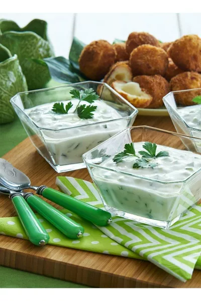 طقم 6 سلطانيات كارين - طقم سلطانيات زجاجية مربعة