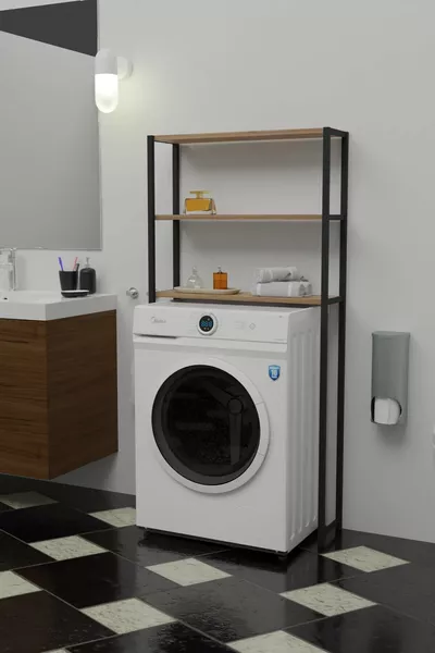 Étagère de baignoire pour lave-linge Cosar Group, armoire multifonction au-dessus de la machine