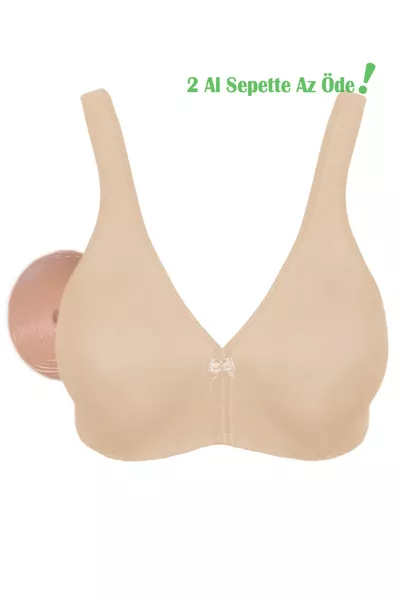 حمالة صدر اصطناعية من القطن الجاهز بدون أسلاك مع جيوب