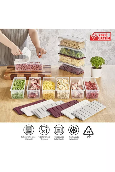 Selka Nora 4 Pieces 2 L Storage Container