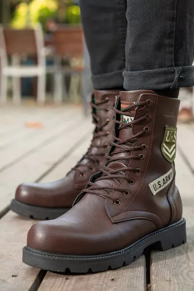 DAVIS 1PR Brown Men's Postal