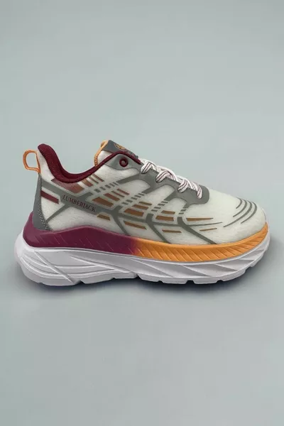 هوك  حذاء رياضي نسائي أبيض كاجوال