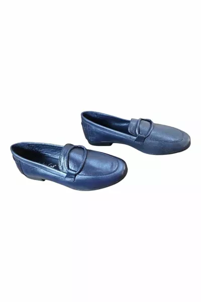 Loafer-Schuhe aus echtem Leder