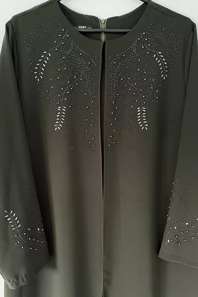 Abito da sera verde Abito Hijab