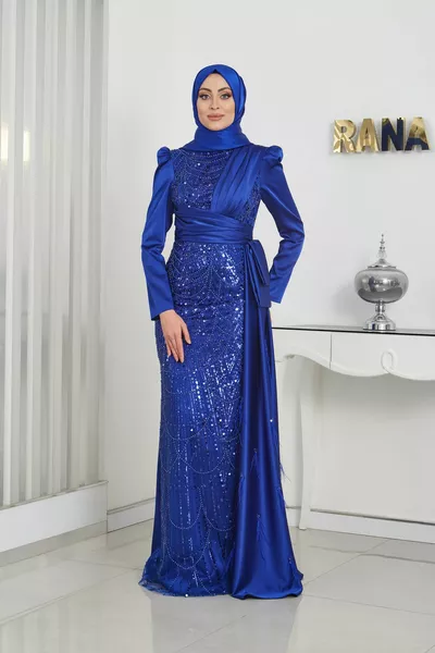 DICLE AVONDJURK SAKS BLAUW