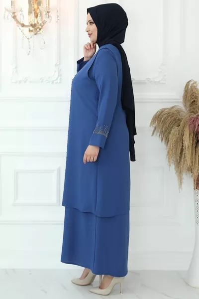 Filiz Hijab Комплект вечерних платьев цвета индиго