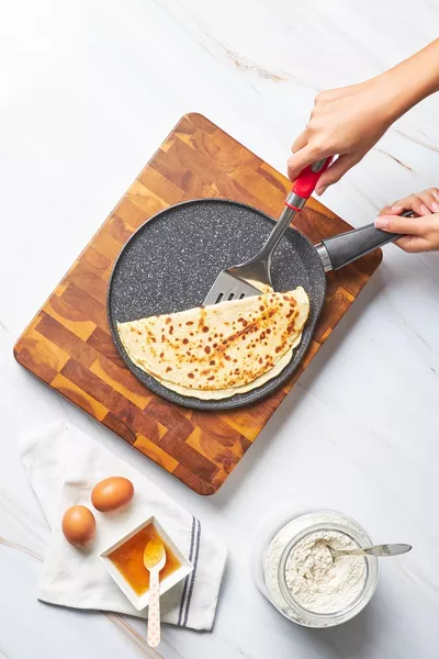 Любящий кухню Biogranit Grey Pancake and Crepe Pan