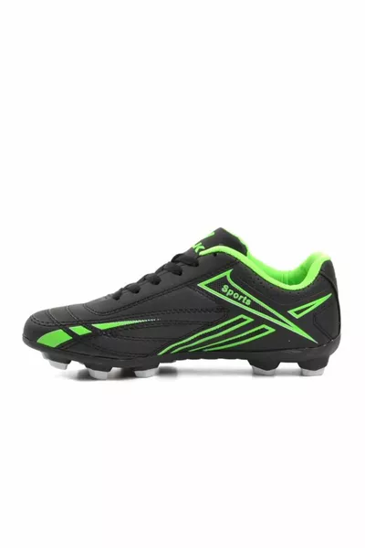 Scarpe da calcio unisex nere verdi
