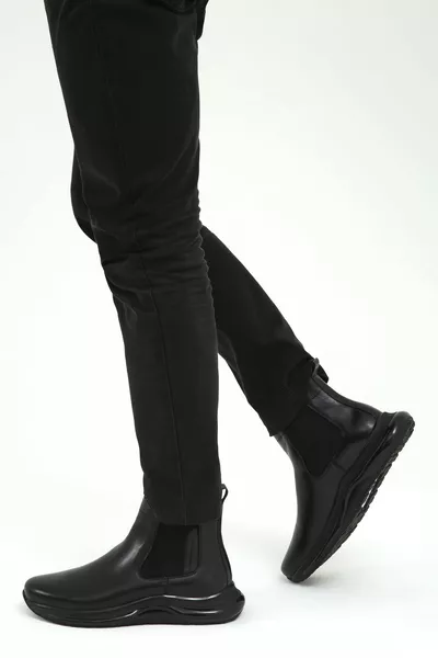 Casual laarzen van echt leer voor heren   Erk Boots /