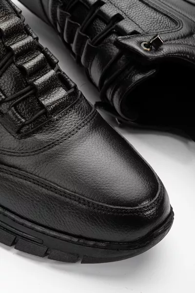  Echt Leer Gegarandeerd Water en Koudebestendig Casual Halve Laarzen Heren Laarzen