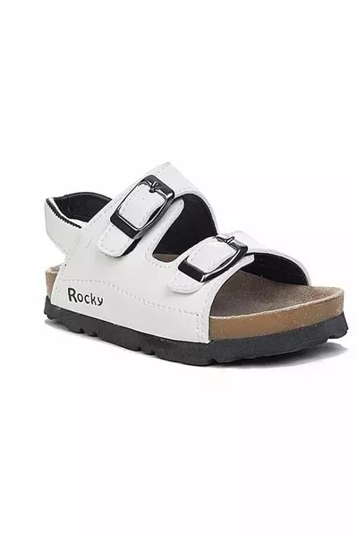 Rocky  Sandales orthopédiques pour enfants BLANC