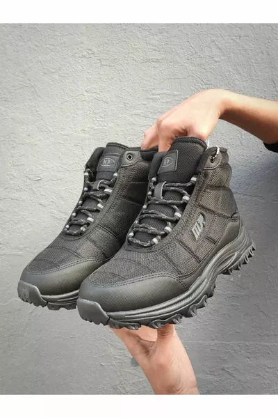 WATERDICHTE ANTISLIPZOOL, OUTDOORLAARZEN, WARME BINNENVOERING MET FLEECE