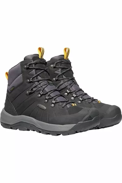 Revel 4 Mid Polar M-black/magnet - Waterproof Men's Snow Boots - Black