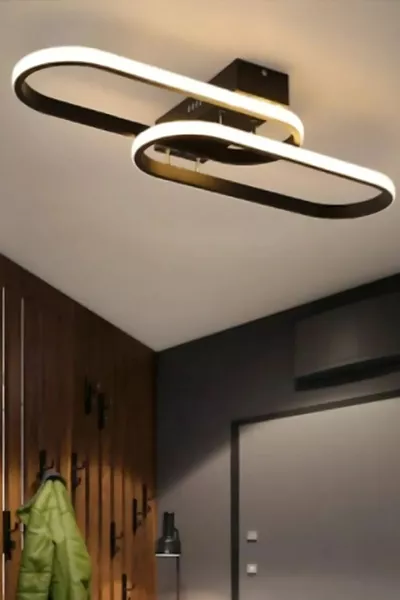 ثريا مزدوجة حديثة بقيادة LED سوليس