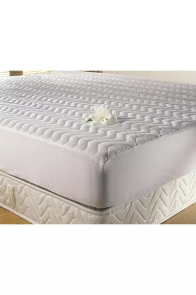 Двойно памучно чаршаф с ластик 