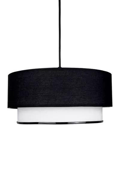 ثريا معلقة حديثة باللون الأسود