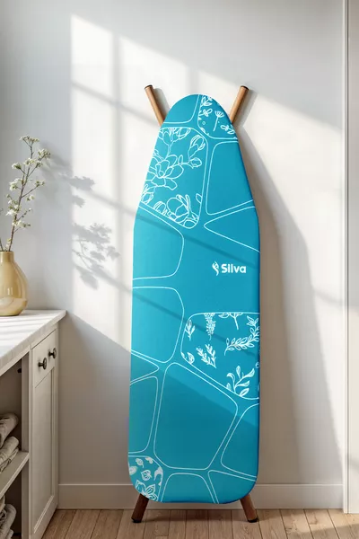 Housse de planche à repasser turquoise (* cm)