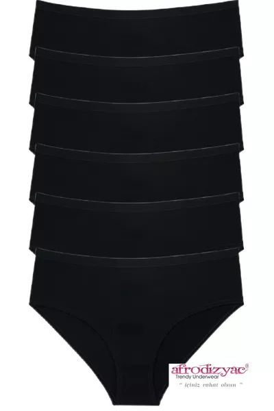 High Waist Bamboo Shorts 6-Pack (EXTRA SOFT AND FLEXIBLE)