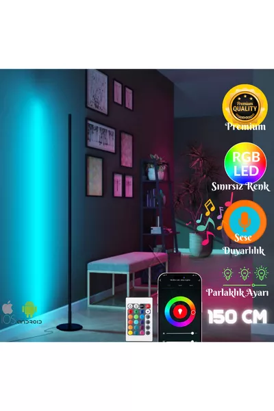 Телефон и дистанционно управление - Система за осветление на стая с пълен RGB -  см