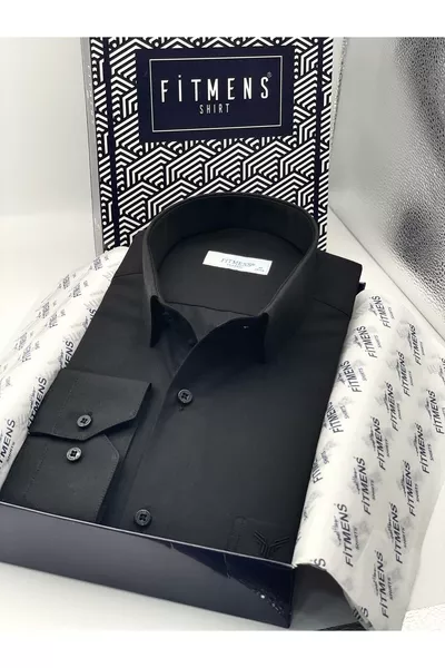 Classic Long Sleeve Checkered Swift Gift Box Men's Shirt 