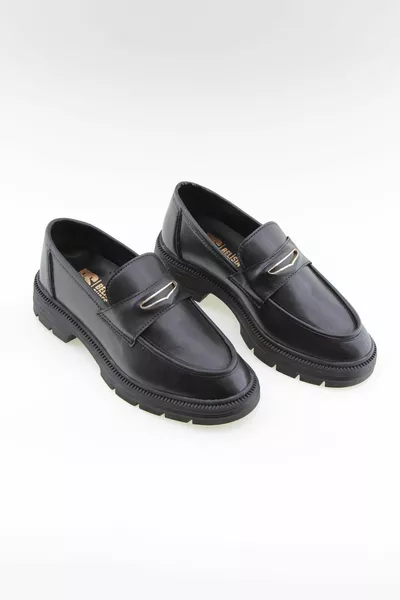 حذاء لوفر كونفورت نسائي أسود