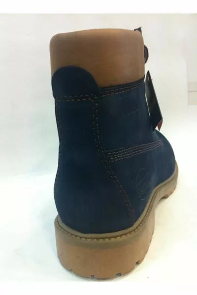  Тъмносини естествени набук кожа унисекс водоустойчиви водоустойчиви ботуши