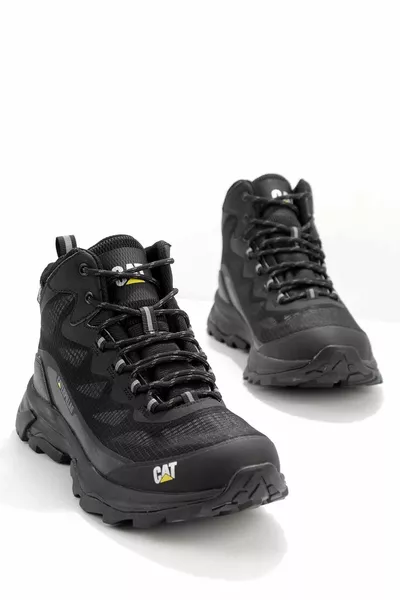 Black Knitwear Men's Booties & Bootie 