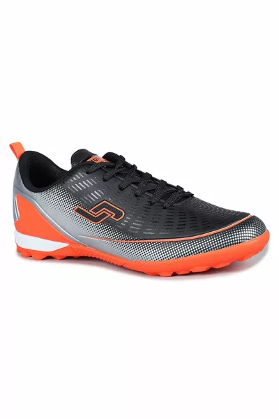  Gris - Orange Chaussures De Football Astroturf