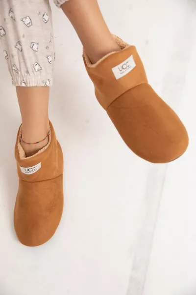 Pelz Inside House Stiefel