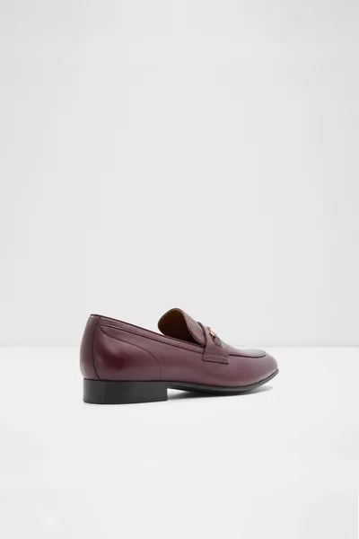 Harrow - Бургундски мъжки обувки Oxford & Loafer