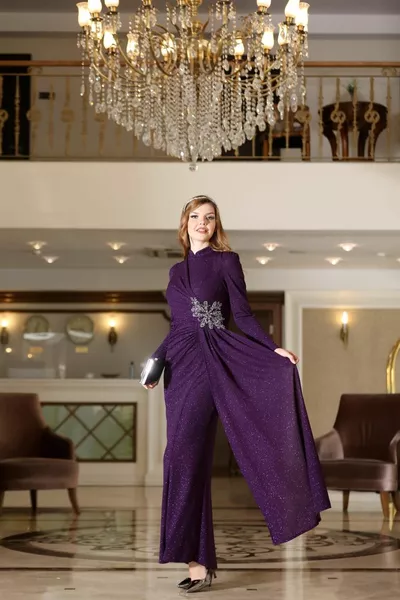 Abito da sera Feriha-Viola